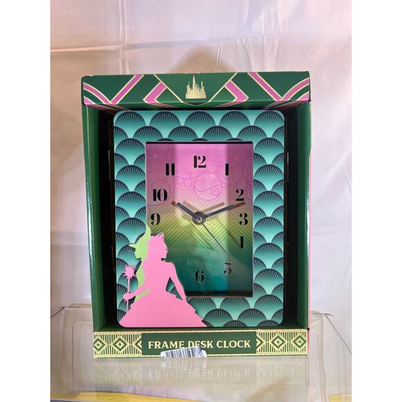 NEW Wicked Glinda Good Witch Frame Desk Clock Green - Picture 4 of 11
